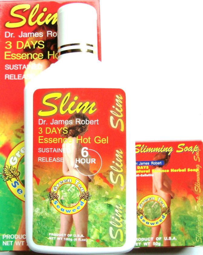 Dr.James 3 days Slimming Hot Gel 240g+Slimming Soap 50g 8853252009282 