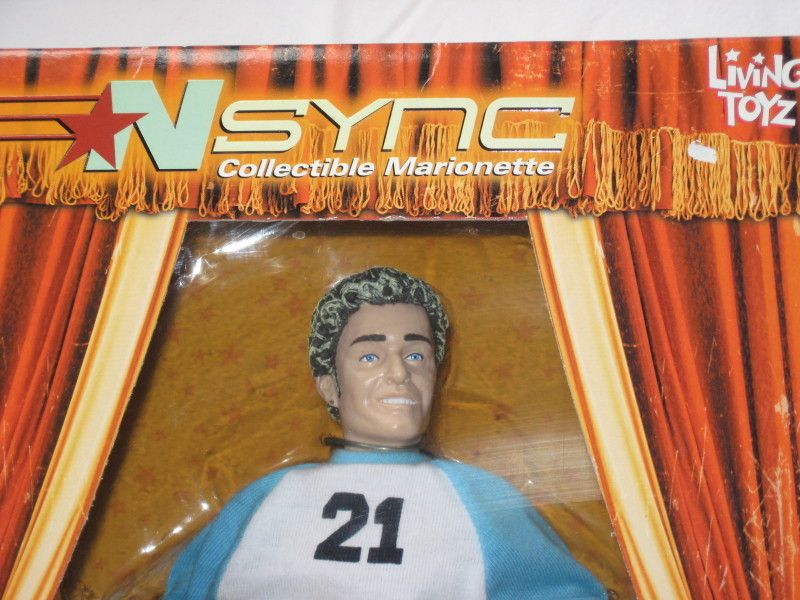 NSYNC Marionette JUSTIN TIMBERLAKE Doll BNIB  