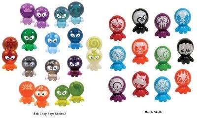 BOK CHOY BOY Series 2 and NUMB SKULLZ Complete Sets of 12 Lot of 24 