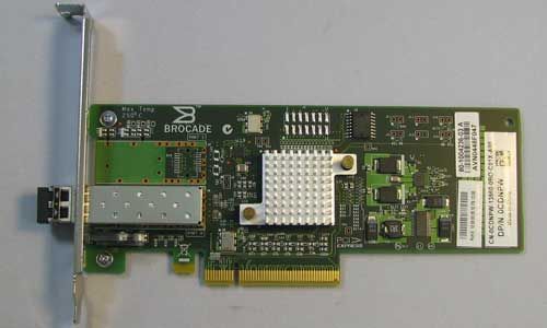 Brocade 8GB Fibre CH. PCI Ex8 Card BR 815 0010 (CDNPW)  