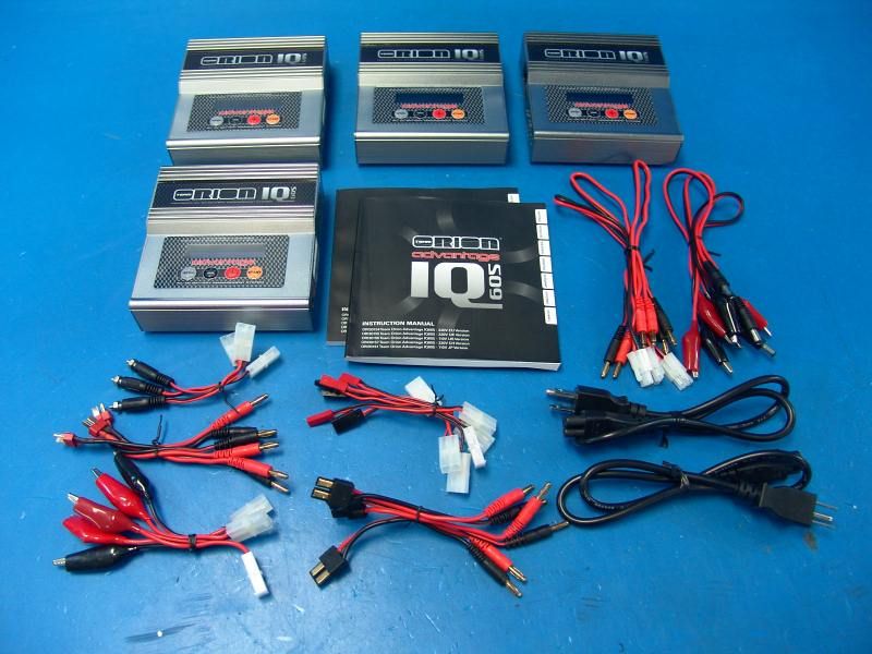 Orion IQ Advantage IQ605 AC/DC Battery Charger PARTS LOT R/C ORI30156 