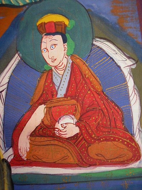 PAINTING THANGKA TANGKA TANKA THANKA MILAREPA MILARESPA  