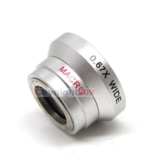 Wide Angle/Macro Lens for Mobile Phone Camera Kodak Zi8  