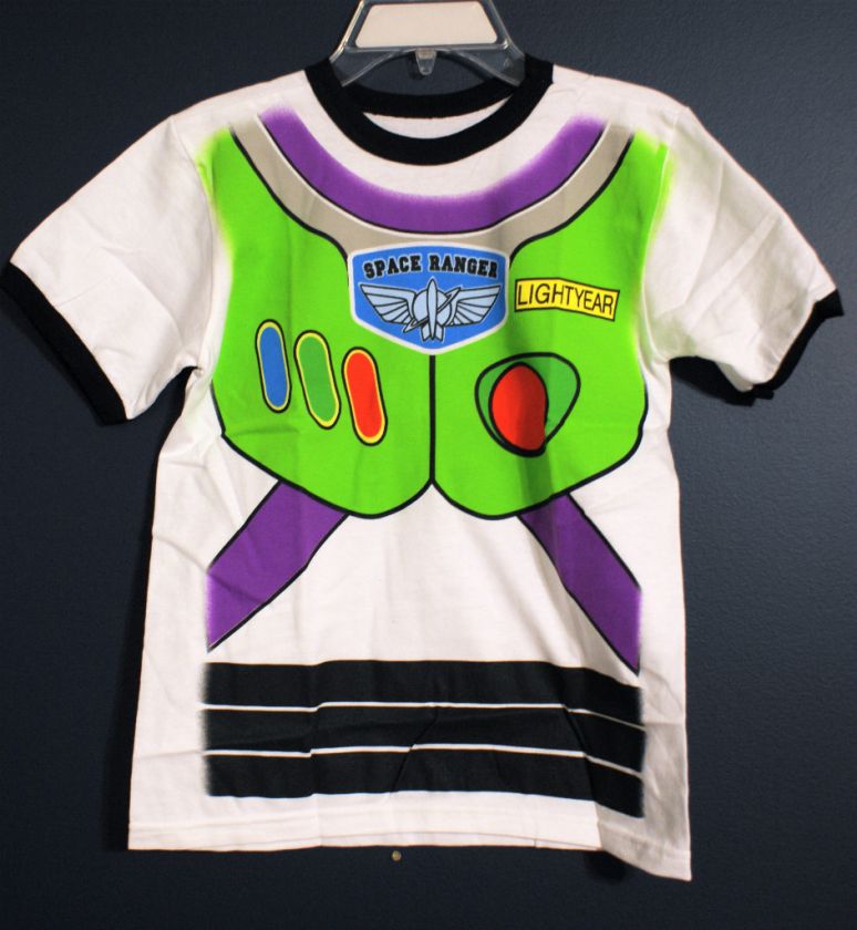 New  BUZZ LIGHTYEAR Costume T Shirt S 5/6  