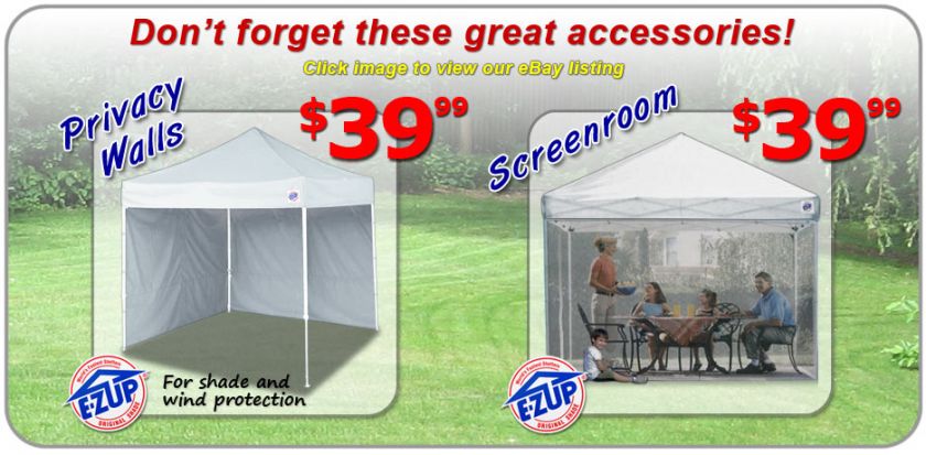 10 x 10 Express II Gazebo Tent Shelter by EZ UP 098556434141  