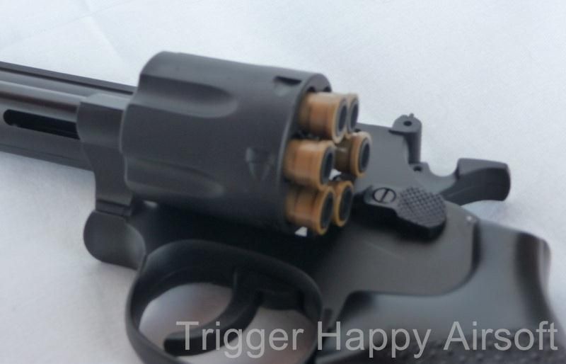 UHC TSD 357 Magnum Revolver 6inch spring Airsoft Guns Pistols 