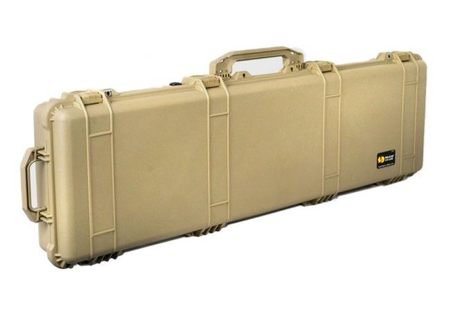 Pelican Protect 1750 Tan Hard Gun Case w/ Wheels Fits Rifles 