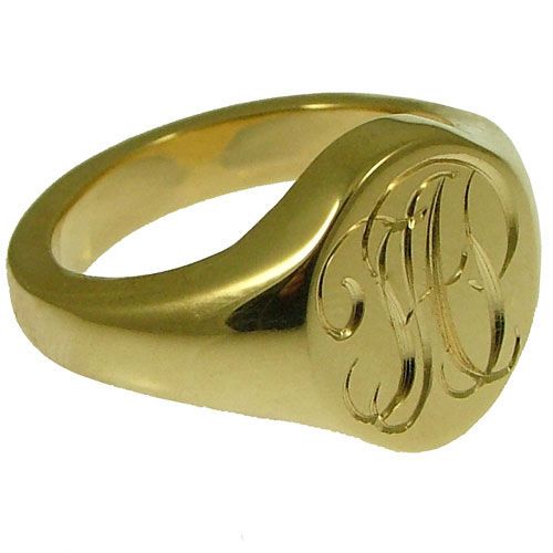 Hand Engraving Of Your Signet Rings Your Choice Your Design  