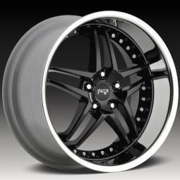 19 NICHE 19inch VENICE 19x10 Black 5Lug 5x4.5 One SINGLE Replacement 