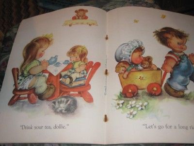 Linen Book Vintage 1950 Bobbys Friends 963 10  