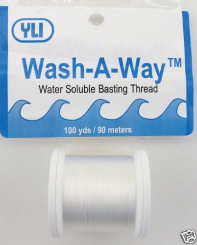 YLI   Wash Away Water Soluble Thread Great for Applique  