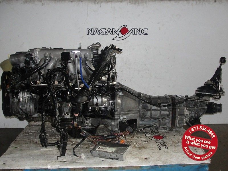   JDM 1JZGTE ENGINETOYOTA SOREAR 1JZ MOTOR MANUAL TRANS WIRNG ECU  