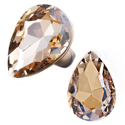 make your fingers sparkle with any of these large pear shaped rings it 