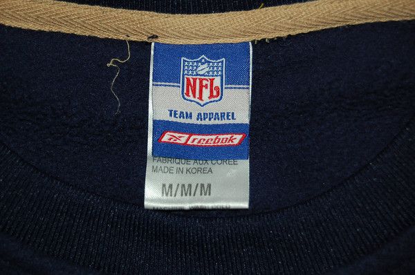 ST. LOUIS RAMS NFL REEBOK FLEECE PULLOVER SWEATER MENS  