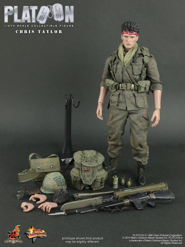 Hot Toys MMS135 Platoon Chris Taylor Action Figure  