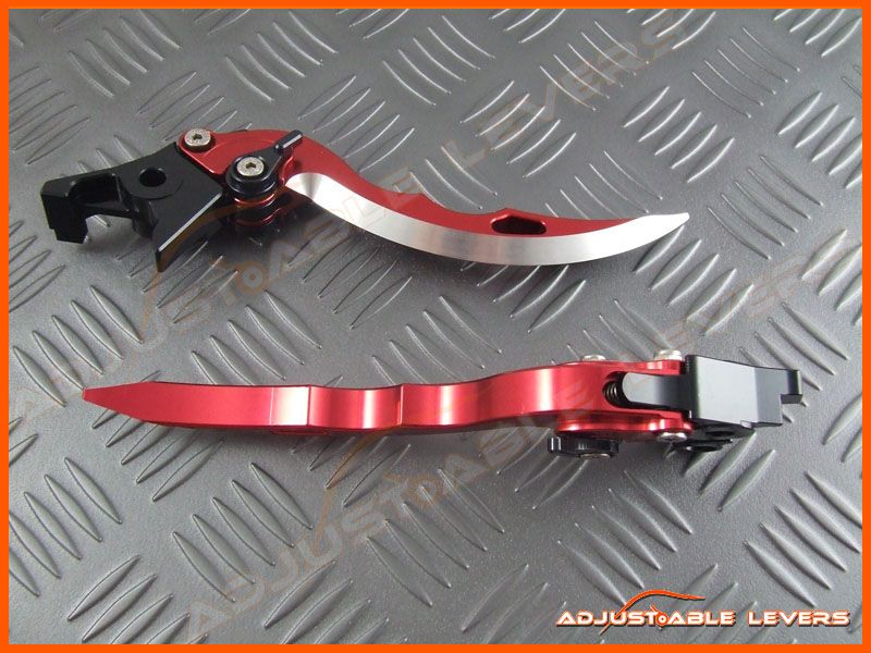 2004 2008 Buell XB12 Red Blade Levers Buell Logo  