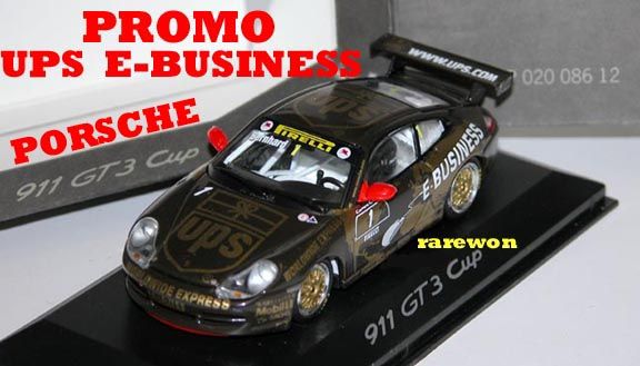 Porsche 911 GT3 CUP ***UPS E   Business PROMO*** Bernhard 1/43 