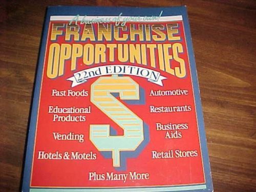 FRANCHISE OPPORTUNITIES / 22ND EDITION  