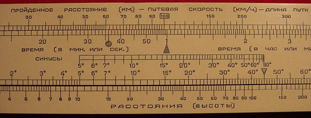 SOVIET AVIATION MILITARY SLIDE RULE 1941 BOX WWII WW2  