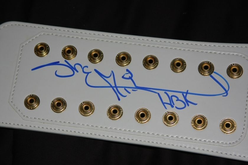 WWE Shawn Michaels HBK Wrestlemania Autograph Signed IC Replica 
