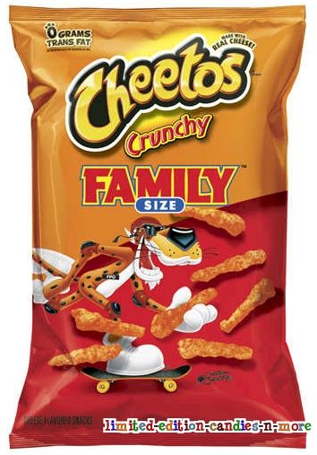 FAMILY SIZE Bag of Cheetos Cheese Chips ~ 20oz  