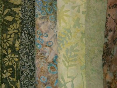 Forrest of Greens BATIK JELLY ROLL   WOW, stunning LAST ONE  