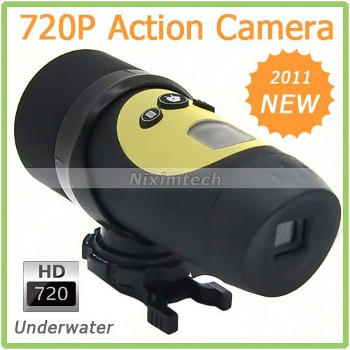   WATERPROOF VIDEO ACTION CAMERA SPORTS HELMET CAM 30FPS 1.3M Outdoor