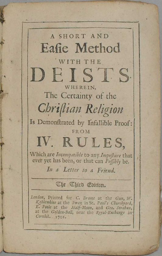 late C.17th Early C.18th Religious Pamphlets Comber Leslie Wells 