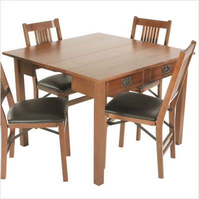 Stakmore Mission Style Expanding Dining Table in Fruitwood 4272VFW 