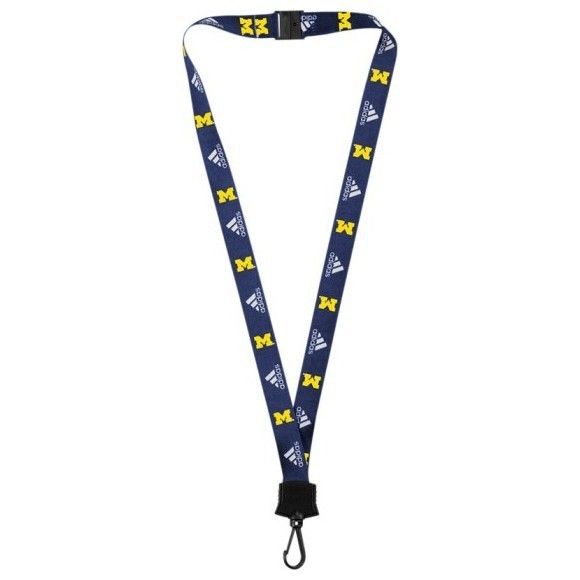 Michigan Wolverines Adidas Lanyard Snap Closure  