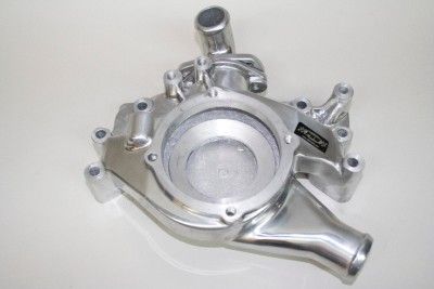 HRH Mopar 361 440 Aluminum Water Pump Kit Polished  