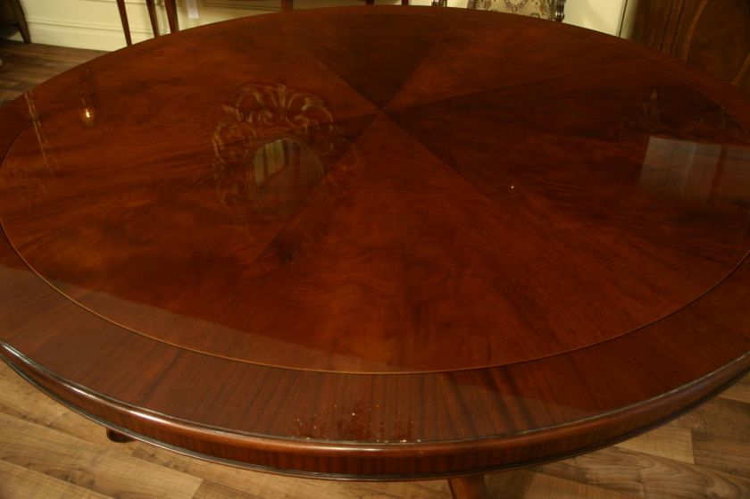 72 Round Table  Mahogany Dining Table  Formal Dining  