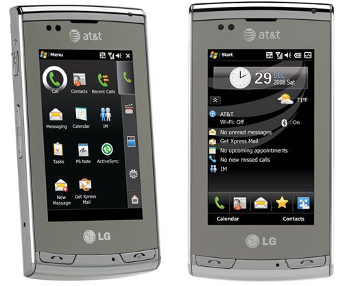 NEW LG INCITE CT810 AT&T WIFI GPS WINDOWS 6.1 PDA CELL 652810711487 