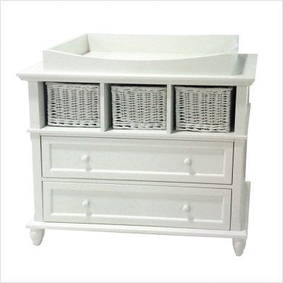 BSF Baby Addison Changer / Organizer in White I700071WHT 899131000658 