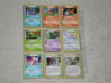 Complete Pokemon EX CRYSTAL GUARDIANS Reverse Holo Foil Set Charizard 