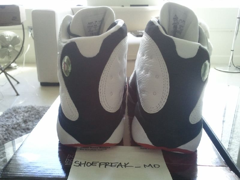 DS NIKE AIR JORDAN XIII 13 CDP WHITE/BLACK 8 RARE xi iv vii vi v dmp 