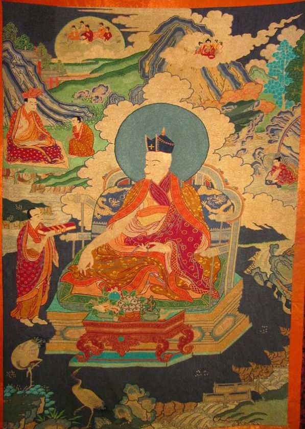 52 Tibet Tibetan Brocade Dazi Embroidery Thangka Lama  