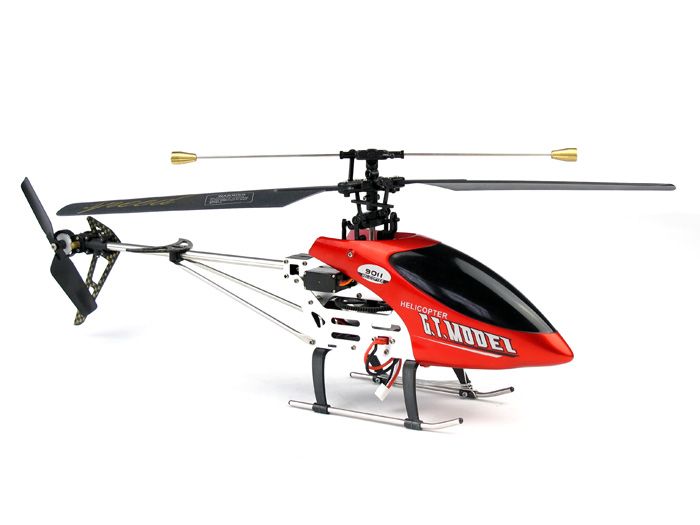 9011 Metal Single Blade 3.5ch Gyro RC Helicopter LCD Display Remote G 