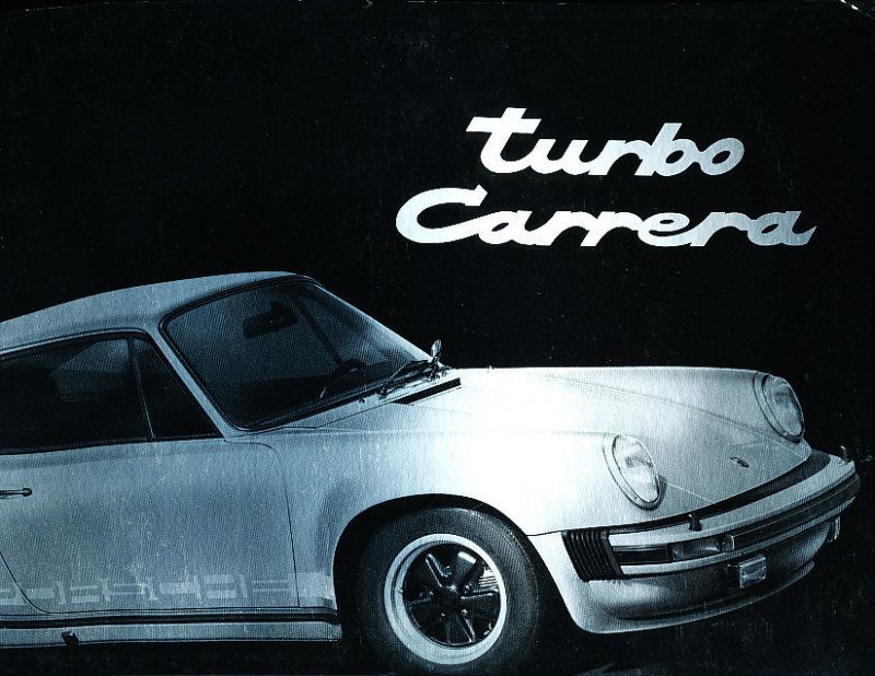 1975 1976 Porsche 911 930 Turbo Carrera Sales Brochure  