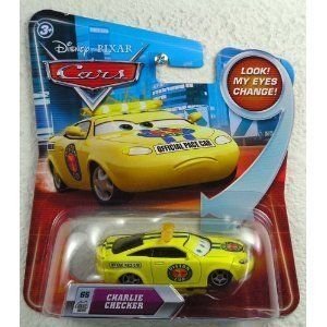 Disney Pixar Cars Lenticular Eyes Charlie Checker #65  