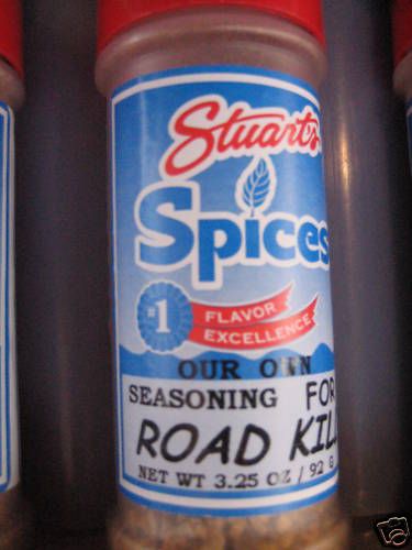 Stuarts Spices Seasoning for ROAD KILL  