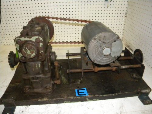 GE Motors 5K49PN4113 Motor W/ ABART Speed Reducer  