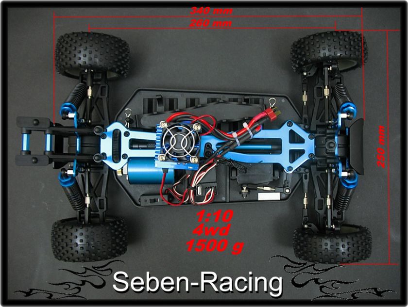 Brushless Buggy BE4 BK5 4WD RTR 110 Nitro Killer  