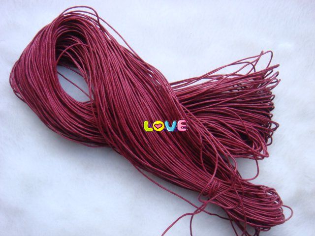 1mm NE Waxed Cotton Cording Wax Bead Jewelry Craft Cord  