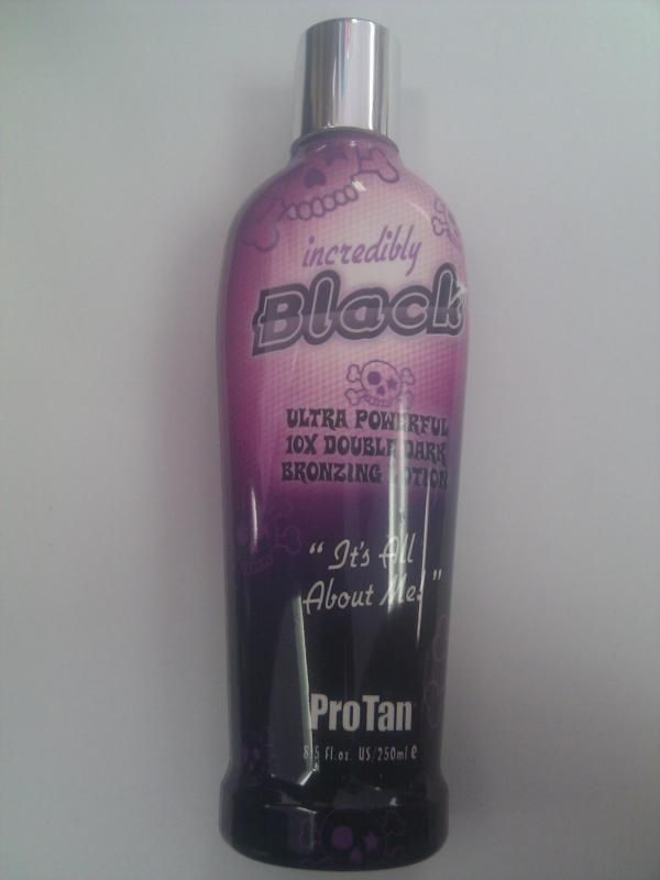 Incredibly Black Dark Bronzer Tanning Lotion