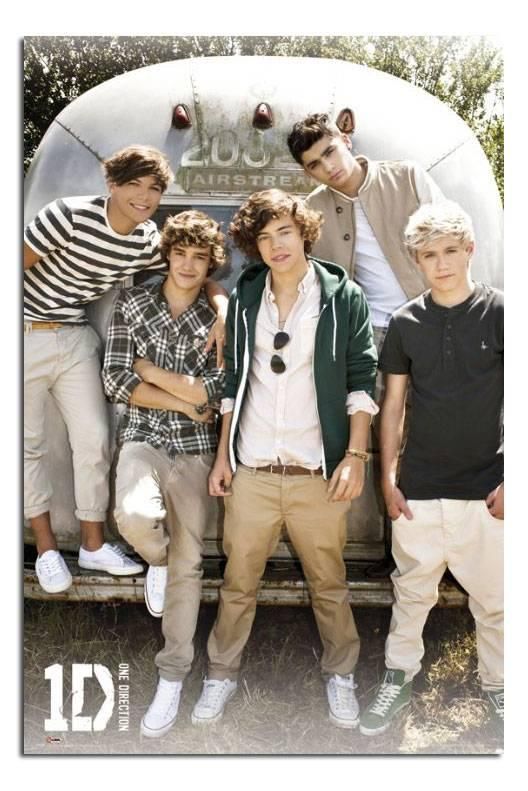 One Direction Airstream Large Official New Wall Poster   Free UK 