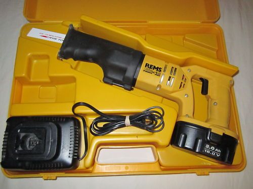 REMS AKKU CAT SAWZ ALL Cordless 18V w/ CHARGER  