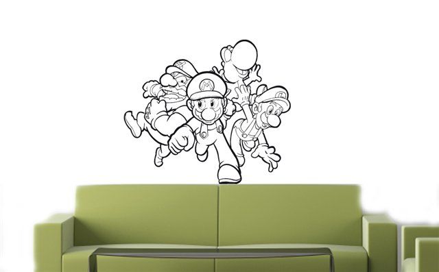 CAPITAN AMERICA HERO Wall MURAL Vinyl Decal Sticker 1  