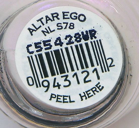 OPI Nail Polish Lacquer Altar Ego Pale Pink Opalescent Shimmer NEW 