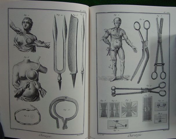 DIDEROT/dAlembert OLDTIME SURGERY w/PLATES  